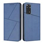 For Redmi Note 11 / 11S 4G Global Strong Magnetic Frosted Flip Leather Phone Case(Royal Blue)