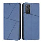 For Redmi Note 11 Pro 4G Global Strong Magnetic Frosted Flip Leather Phone Case(Royal Blue)