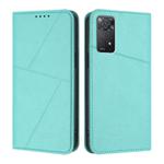For Redmi Note 11 Pro 4G Global Strong Magnetic Frosted Flip Leather Phone Case(Light Blue)