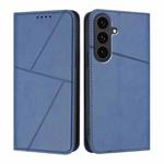 For Samsung Galaxy S25 FE 5G Strong Magnetic Frosted Flip Leather Phone Case(Royal Blue)