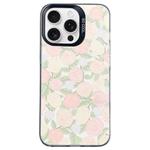 For iPhone 13 Pro Max Flower Series Color Silver TPU Hybrid PC Phone Case(Tulip CK121)