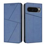 For Google Pixel 10 Pro XL Strong Magnetic Frosted Flip Leather Phone Case(Royal Blue)