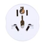 WN-18 German EU Plug Global Travel Adapter Socket(White)