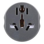 WN-18 German EU Plug Global Travel Adapter Socket(Black White)