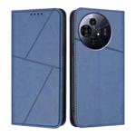 For TCL 50 Pro NxtPaper Strong Magnetic Frosted Flip Leather Phone Case(Royal Blue)