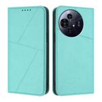 For TCL 50 Pro NxtPaper Strong Magnetic Frosted Flip Leather Phone Case(Light Blue)
