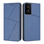 For TCL 50 SE / TCL 40 NxtPaper 4G Strong Magnetic Frosted Flip Leather Phone Case(Royal Blue)