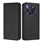 For TCL 50 XL 5G / 50 XL NxtPaper 5G Strong Magnetic Frosted Flip Leather Phone Case(Black)