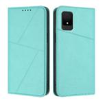 For TCL 502 / TCL K11 Strong Magnetic Frosted Flip Leather Phone Case(Light Blue)