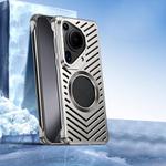 For Huawei Pura 70 Ultra Cooling MagSafe Magnetic Metal Phone Case(Titanium)