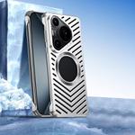 For Huawei Pura 70 Pro / 70 Pro+ Cooling MagSafe Magnetic Metal Phone Case(Titanium)