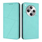 For OPPO Find X8 Strong Magnetic Frosted Flip Leather Phone Case(Light Blue)