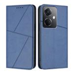 For OPPO K11 Strong Magnetic Frosted Flip Leather Phone Case(Royal Blue)