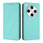For OPPO Find X8 Pro Strong Magnetic Frosted Flip Leather Phone Case(Light Blue)