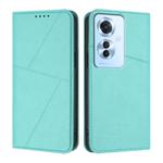 For OPPO Reno11 F Strong Magnetic Frosted Flip Leather Phone Case(Light Blue)