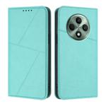 For OPPO Reno12 F 5G / 4G Strong Magnetic Frosted Flip Leather Phone Case(Light Blue)