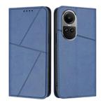 For OPPO Reno10 5G Global Strong Magnetic Frosted Flip Leather Phone Case(Royal Blue)