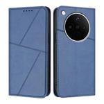 For OPPO Find X8s+ Strong Magnetic Frosted Flip Leather Phone Case(Royal Blue)