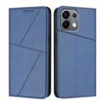 For OPPO K13 5G Strong Magnetic Frosted Flip Leather Phone Case(Royal Blue)