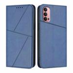 For OPPO Reno14 Pro Global Strong Magnetic Frosted Flip Leather Phone Case(Royal Blue)
