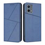 For Motorola Moto G 5G 2023 Strong Magnetic Frosted Flip Leather Phone Case(Royal Blue)