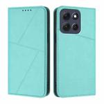 For Motorola Moto G86 Power Strong Magnetic Frosted Flip Leather Phone Case(Light Blue)