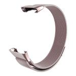 For Xiaomi Mi Band 7 Pro xDfind Magnetic Milanese Steel Watch Band(Rose Pink)