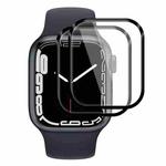 For Apple Watch Series 9 / 8 / 7 45mm 2pcs xDfind Curved 3D Composite Material Soft Film Screen Protector