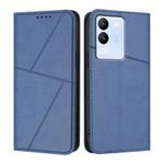 For vivo V29e / Y200 / V30 Lite 5G Global Strong Magnetic Frosted Flip Leather Phone Case(Royal Blue)