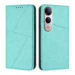 For vivo V50 Lite 4G / 5G Strong Magnetic Frosted Flip Leather Phone Case(Light Blue)