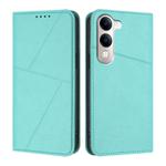 For vivo Y04 4G / Y29s 5G Global Strong Magnetic Frosted Flip Leather Phone Case(Light Blue)