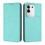 For vivo Y29 4G Strong Magnetic Frosted Flip Leather Phone Case(Light Blue)