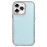 For iPhone 11 Pro Max Dual-Sided Rhinestone Design Matte Full Coverage Phone Case(Blue)
