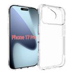 For iPhone 17 Pro Big Hole Shockproof Non-slip Thickening TPU Phone Case(Transparent)