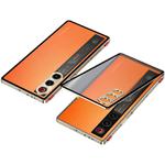 For ZTE nubia Red Magic 10 Air Snap Buckle Metal Frame Frosted Phone Case(Gold)