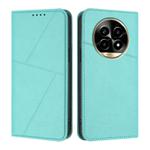For Realme 13 Pro Strong Magnetic Frosted Flip Leather Phone Case(Light Blue)