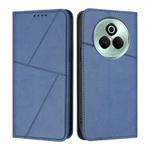 For Realme P3 Pro 5G Strong Magnetic Frosted Flip Leather Phone Case(Royal Blue)
