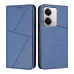 For Realme P3 Ultra Strong Magnetic Frosted Flip Leather Phone Case(Royal Blue)
