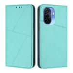 For Huawei Enjoy 50 Strong Magnetic Frosted Flip Leather Phone Case(Light Blue)