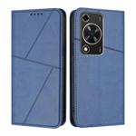 For Huawei Enjoy 70 / nova Y72 Strong Magnetic Frosted Flip Leather Phone Case(Royal Blue)