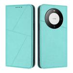 For Huawei Mate 60 Strong Magnetic Frosted Flip Leather Phone Case(Light Blue)