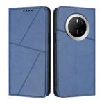For Huawei Mate 70 Strong Magnetic Frosted Flip Leather Phone Case(Royal Blue)