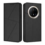 For Huawei Mate 70 Pro / Mate 70 Pro+ Strong Magnetic Frosted Flip Leather Phone Case(Black)