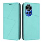 For Huawei nova 12 Pro / nova 12 Ultra Strong Magnetic Frosted Flip Leather Phone Case(Light Blue)