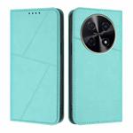 For Huawei nova 12i Strong Magnetic Frosted Flip Leather Phone Case(Light Blue)