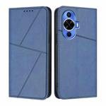 For Huawei nova 12s Strong Magnetic Frosted Flip Leather Phone Case(Royal Blue)