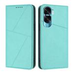 For Honor 90 Lite / Honor X50i Strong Magnetic Frosted Flip Leather Phone Case(Light Blue)