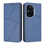 For Honor 400 Strong Magnetic Frosted Flip Leather Phone Case(Royal Blue)