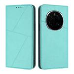 For Honor Magic7 Strong Magnetic Frosted Flip Leather Phone Case(Light Blue)