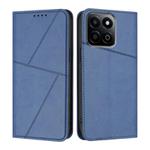 For Honor Play 60 Plus / 200 Smart Strong Magnetic Frosted Flip Leather Phone Case(Royal Blue)